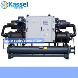 Water cooled screw chiller for industrial use